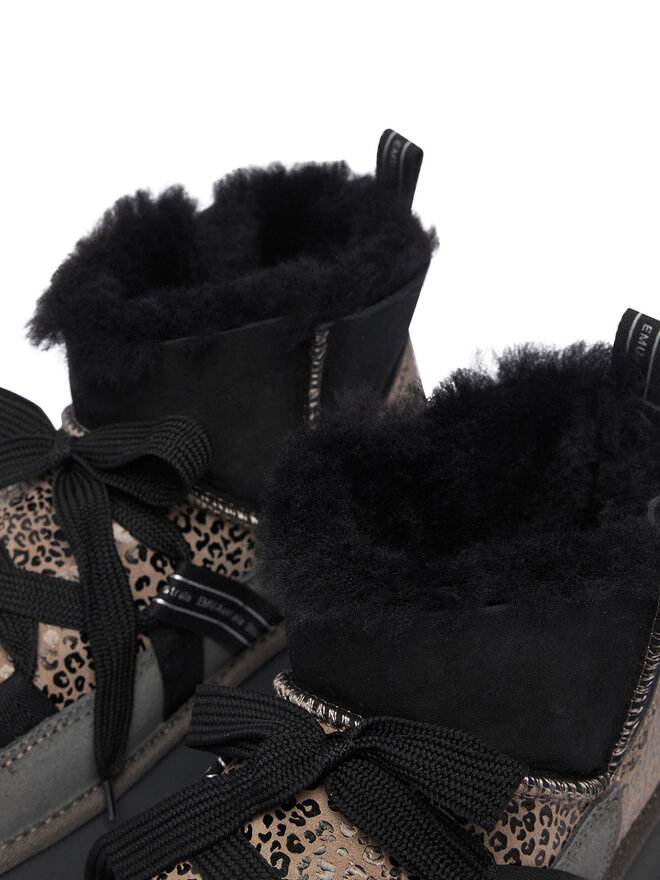 EMU Australia Schneeschuhe EMU Australia Blurred Micro Patchwork Leo W13332 Braun