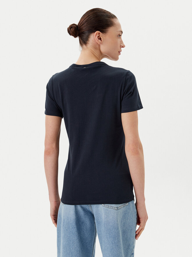 BOSS BOSS Футболка C_Elogo_21 50540260 Cиній Slim Fit