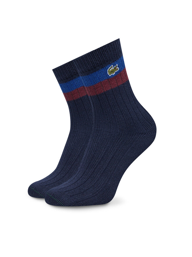 Lacoste 2er-Set hohe Unisex-Socken Lacoste RA4241 Bunt