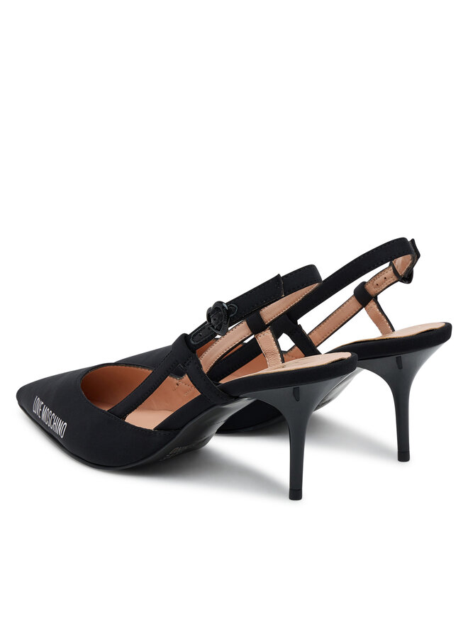 LOVE MOSCHINO Сандали LOVE MOSCHINO JA10267G1NIMX00040 Черен