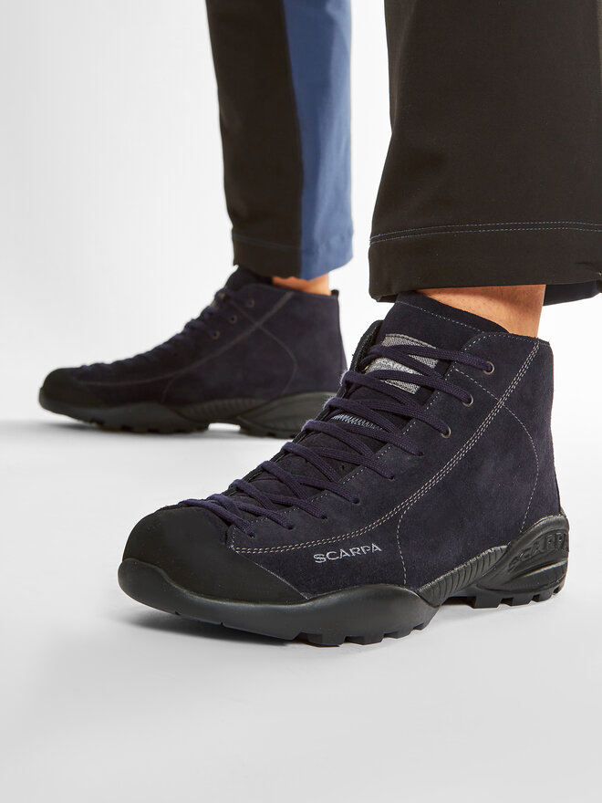 Trekkingschuhe Scarpa Mojito Mid Gtx GORE TEX 32612 200 Dunkelblau eschuhe.at