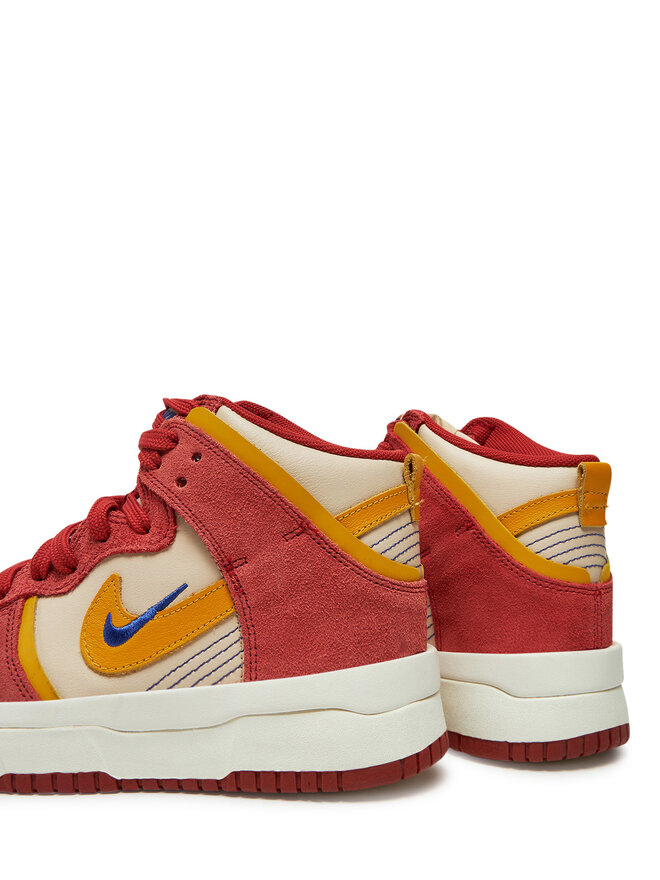 Nike Sneakersy Nike Dunk High Up DH3718 600 Pomarańczowy