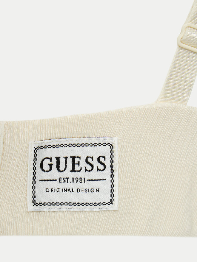 Guess Guess Бюстгальтер бардотка O4BC16 KCDA2 Фіолетовий
