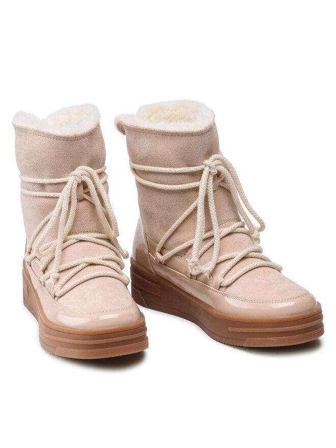 Jenny Fairy Botas de nieve Jenny Fairy WS5806-04 Beis