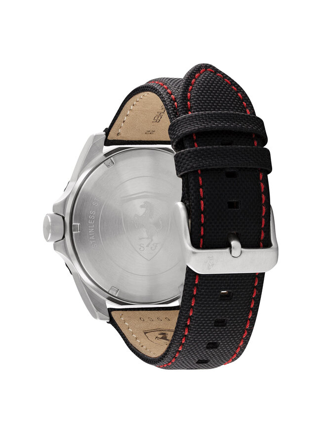 Uhr Scuderia Ferrari Xx Kers 0830483 Schwarz eschuhe