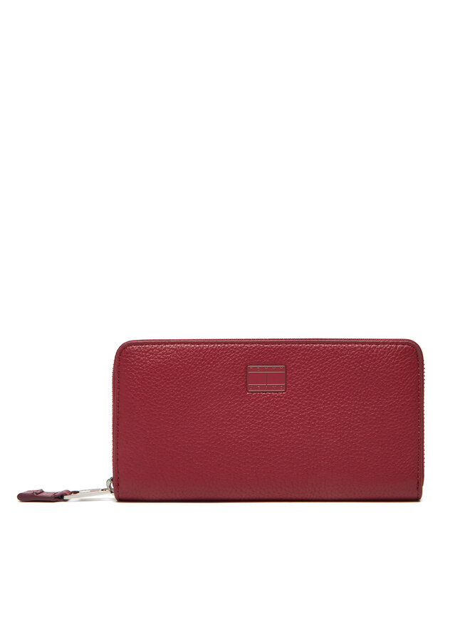 Tommy Jeans Cartera grande para hombre Tommy Jeans Tjw Must Large Za AW0AW17585 Rojo