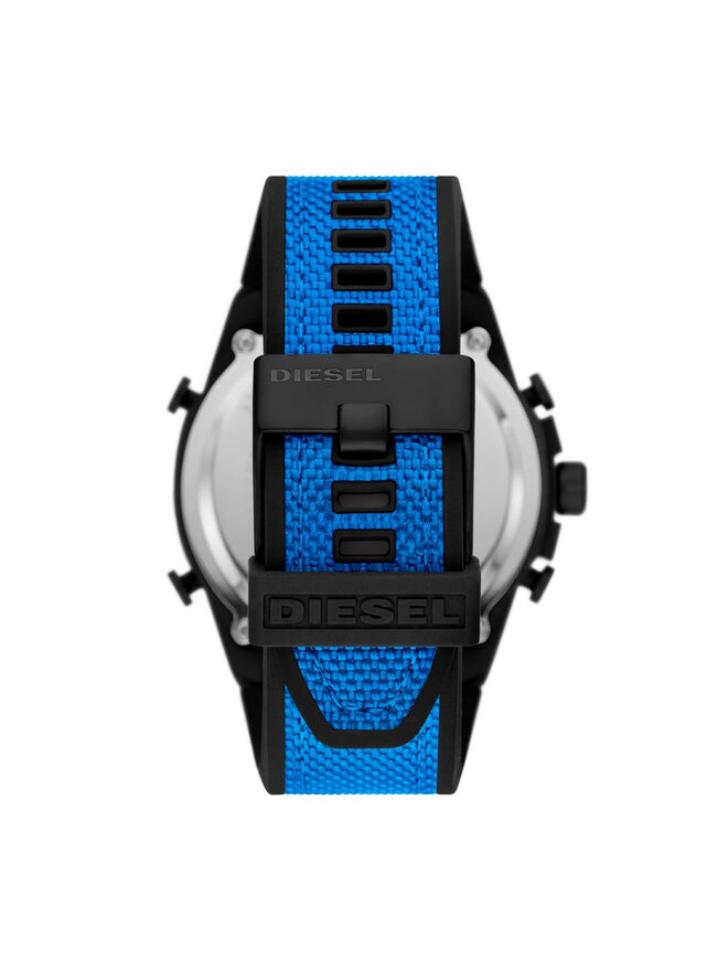 Diesel Годинник Diesel Mega Chief DZ4550 Голубий