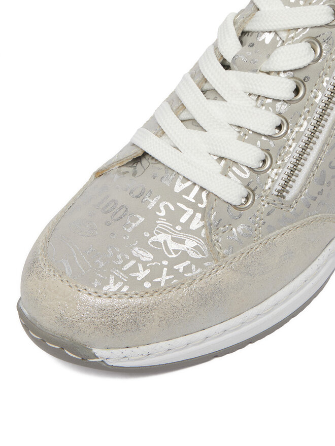 Rieker Sneakers Rieker N4316-90 Silberfarben