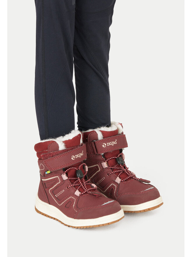 ZigZag Snehule ZigZag Rincet Kids Boot WP Z214266 Bordová