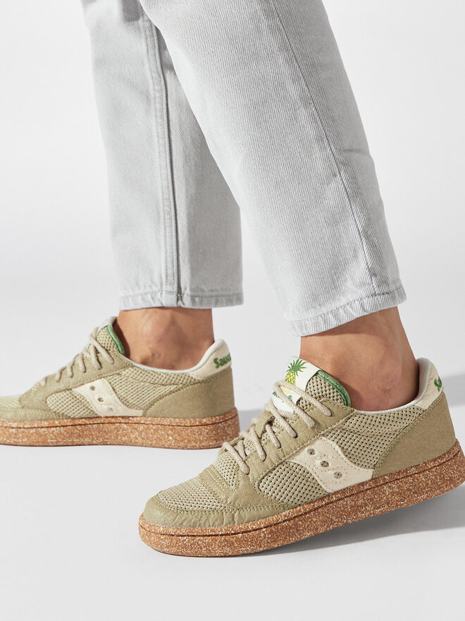 Снікерcи Saucony Jazz Court S70639 Зелений | evzuttya.com.ua
