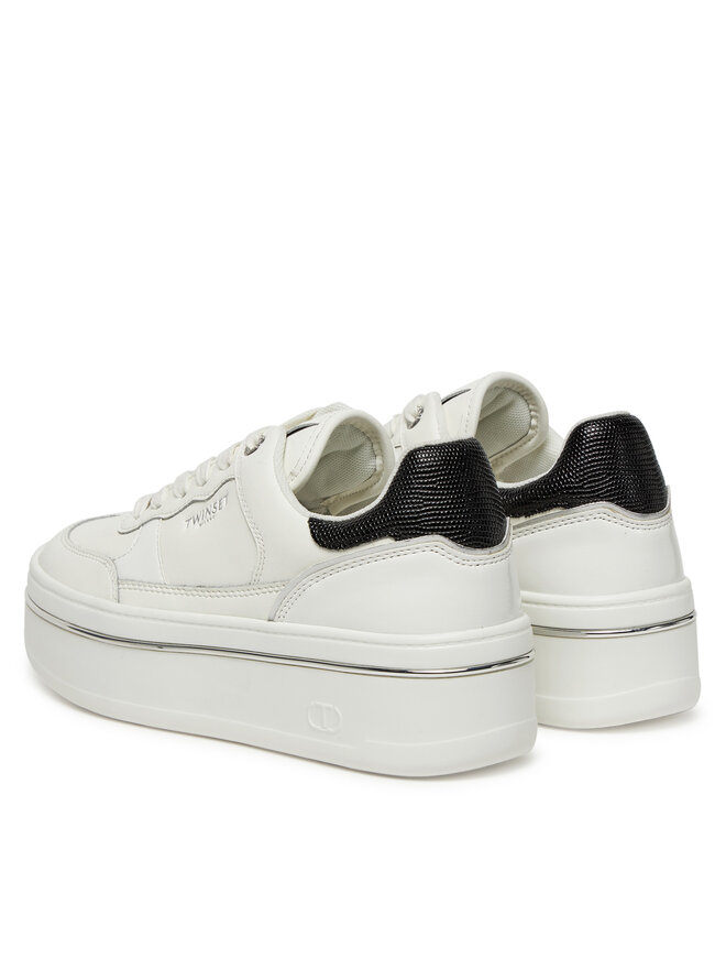 TWINSET Sneakersy TWINSET 251TCP014 Bílá