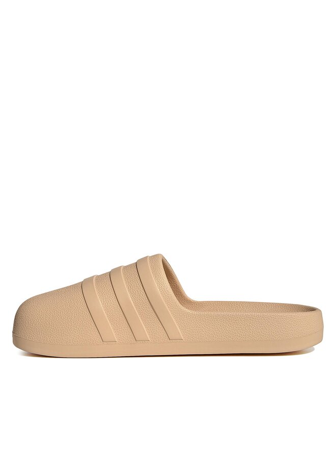 Beige adidas slides new arrivals