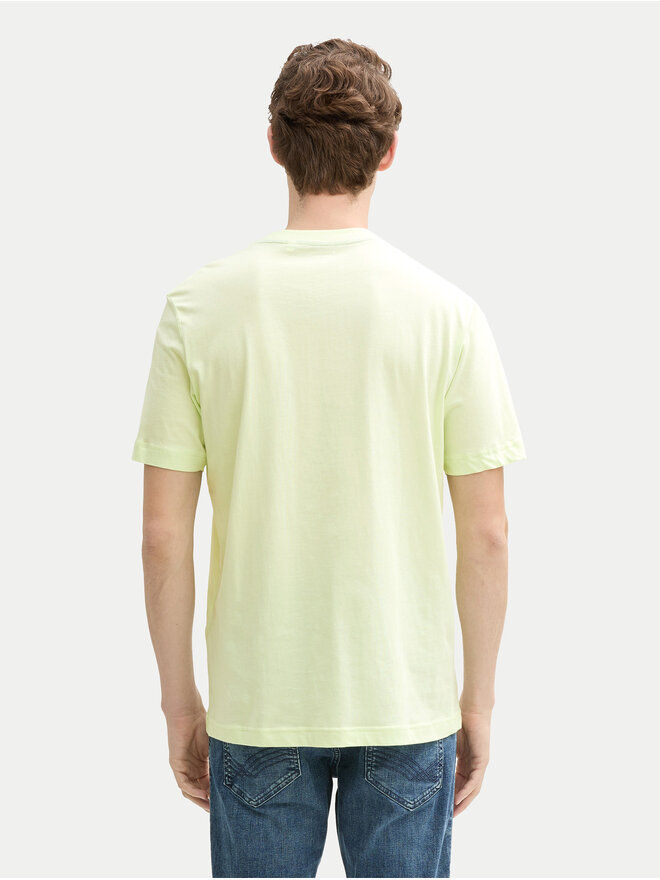 Tom Tailor Tom Tailor Marškinėliai 1037735 Žalia Regular Fit