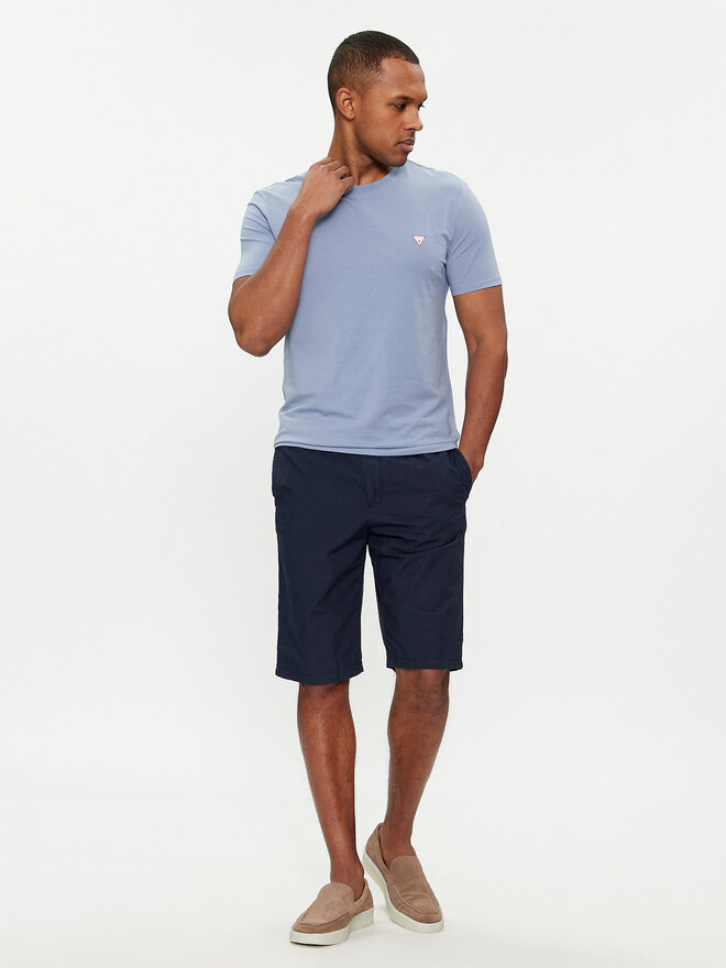 Guess Guess T-Shirt M2YI24 J1314 Blau Slim Fit