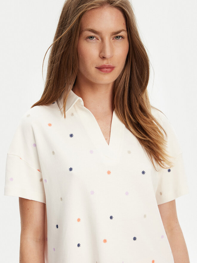 United Colors Of Benetton United Colors Of Benetton Polo marškinėliai 36QJD300X Smėlio Regular Fit