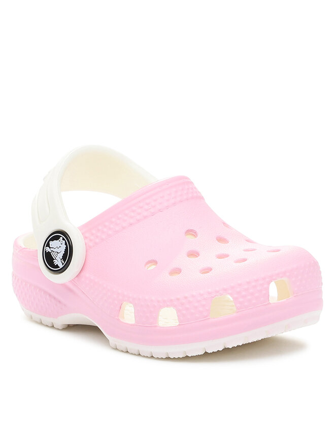 Crocs Klapki Crocs Crocs Classic Glow In The Dark Clog T 209161 Różowy