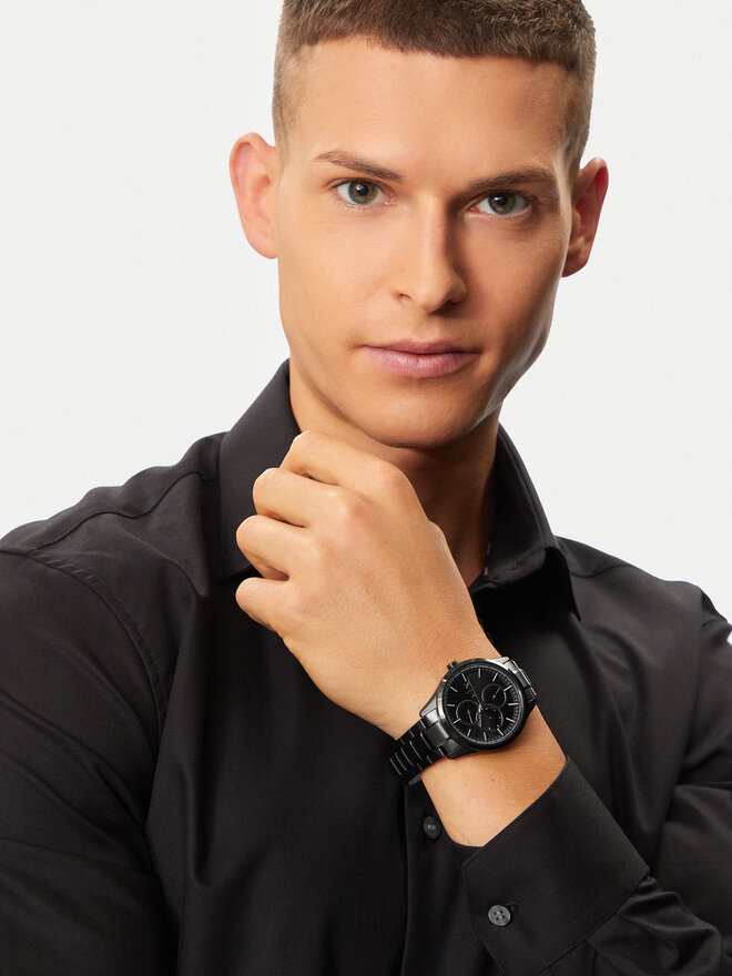 Armani Exchange Zegarek Armani Exchange Dante AX7154SET Szary