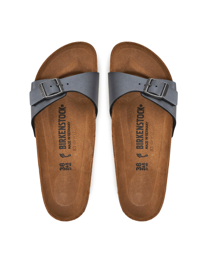 Birkenstock Nazouváky Birkenstock Madrid Birko-Flor 1021532 Šedá
