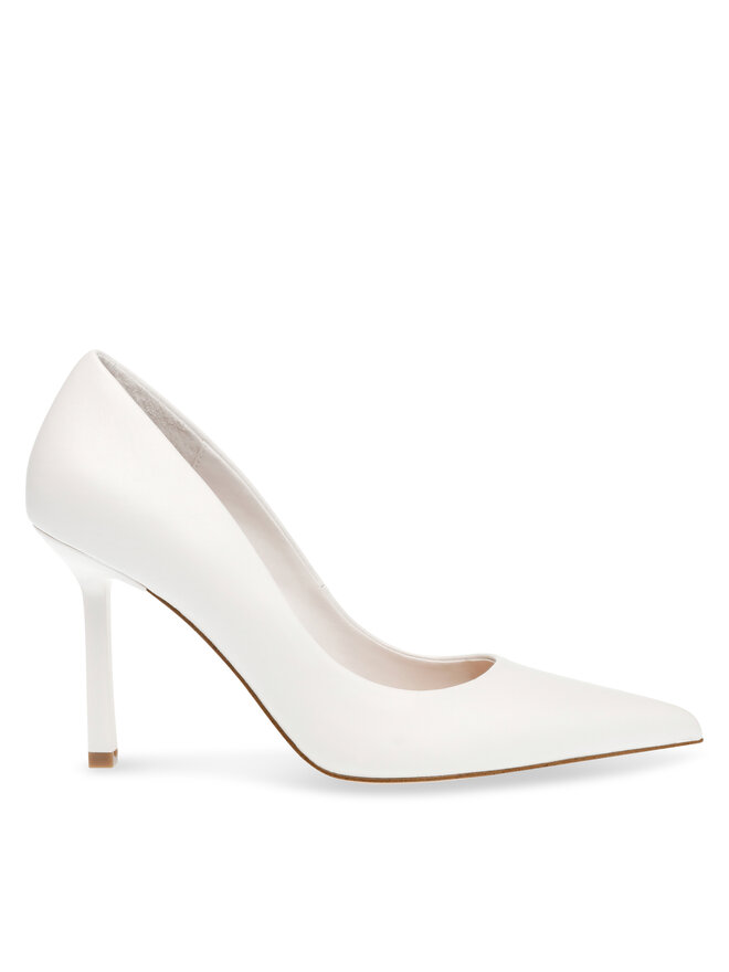 Steve madden white heels cheap