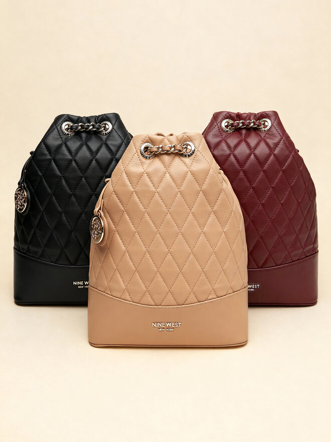 Nine West Rucksack Nine West CEO-KANSAS-JH5824-NW Dunkelrot