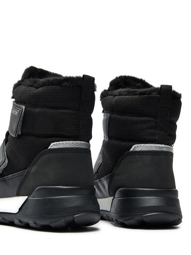 Geox Schneeschuhe Geox J Trekkyup Boy B Abx J46MBF 0FU50 C9999 S Schwarz
