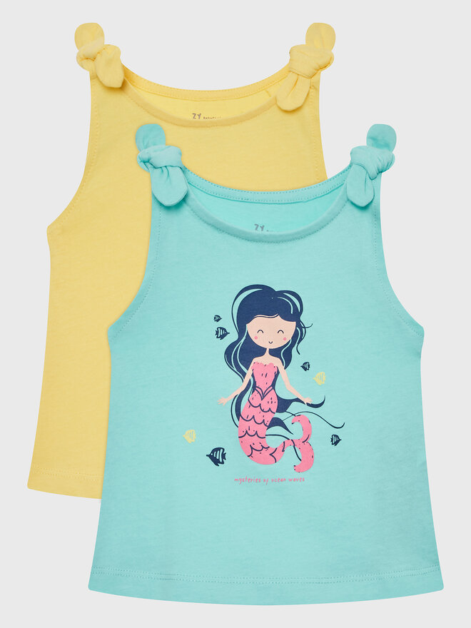 Zippy Zippy Набір з 2 футболок ZBGAP0303 23015 Кольоровий Regular Fit