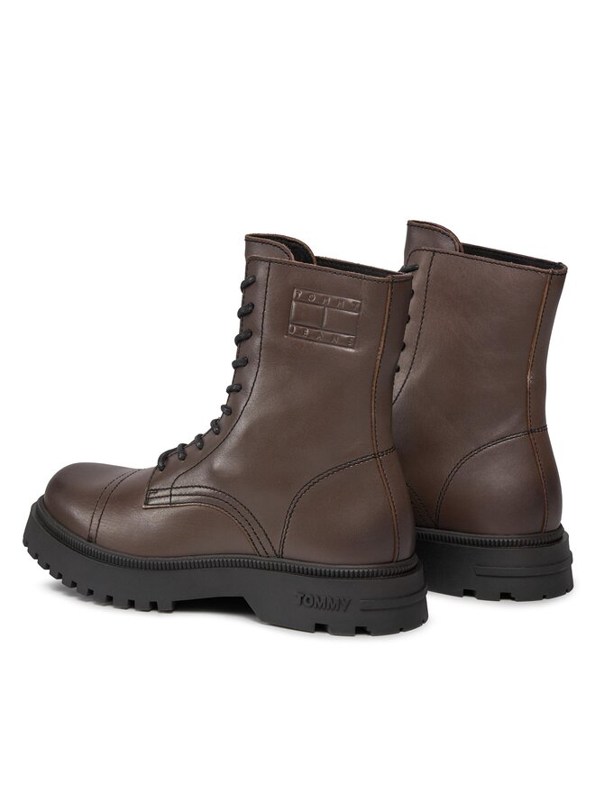 Tommy Jeans Μπότες Tommy Jeans Tjm Casual Boot EM0EM01244 Καφέ