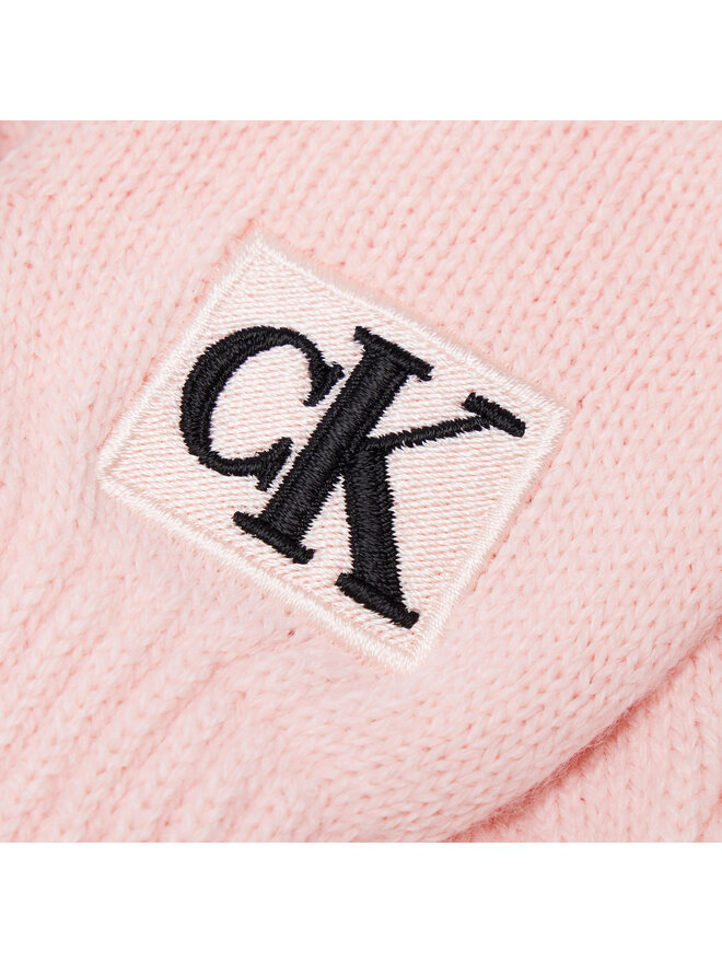 Calvin Klein Jeans Γάντια παιδικά Calvin Klein Jeans Monogram IU0IU00363 Ροζ