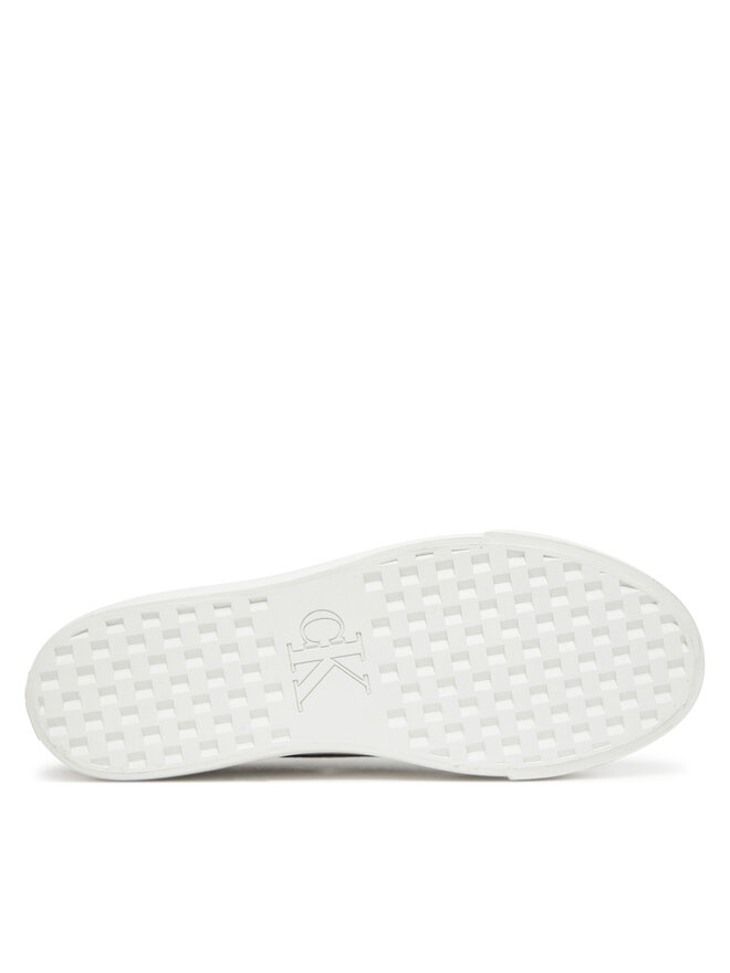 Calvin Klein Jeans Sneakersy Calvin Klein Jeans Vulc Flatf Jacquard YW0YW01965 Granatowy