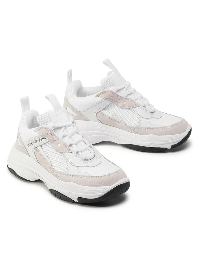 Sneakers Calvin Klein Jeans Maya B4R1653 WeiB eschuhe