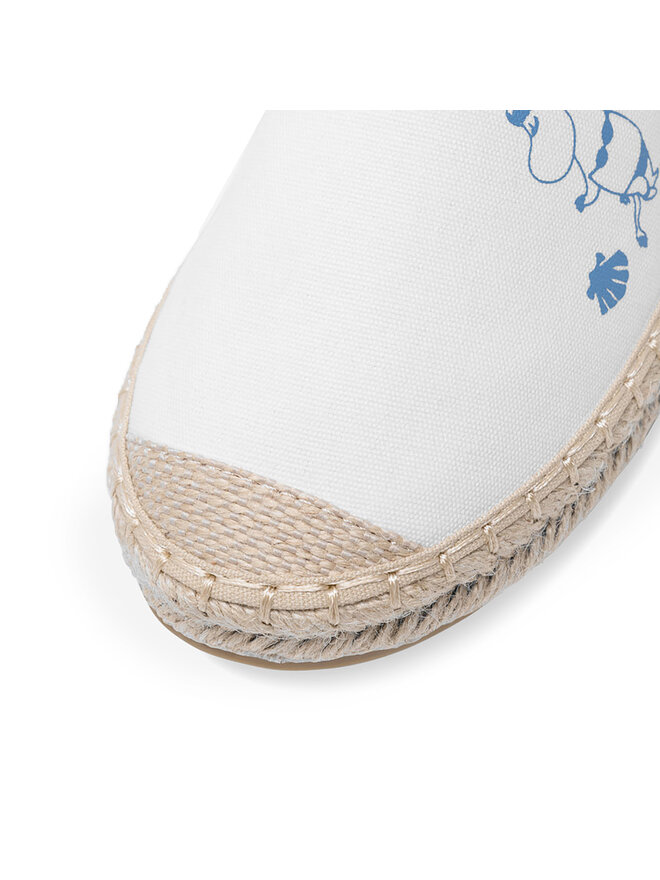Moomin Espadrilky Moomin CS-SS24-163MMN Biela