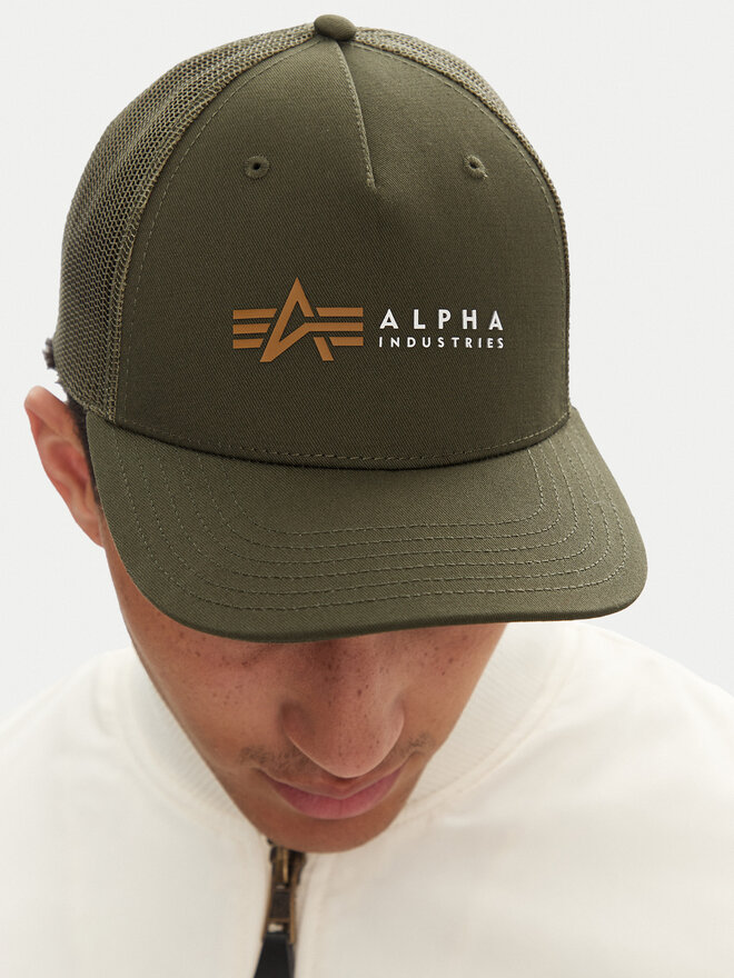 Alpha Industries Gorra con visera Alpha Industries Label 106901 Verde