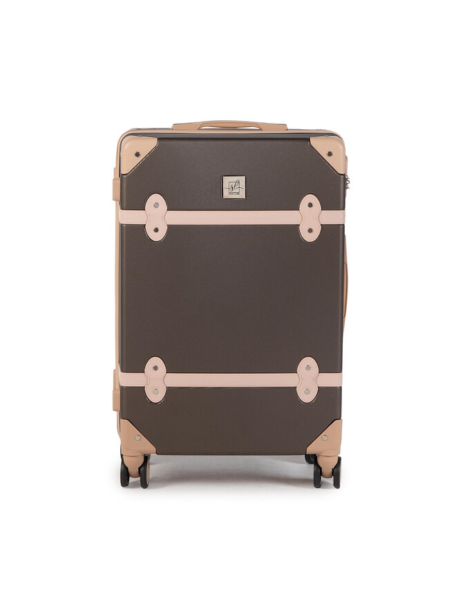 Semi Line Valigia media Semi Line T5508-3 Marrone