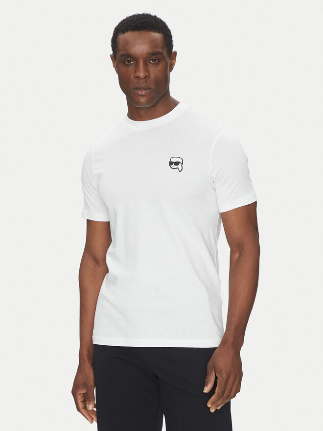 KARL LAGERFELD KARL LAGERFELD Camiseta 755710 500224 Blanco Regular Fit
