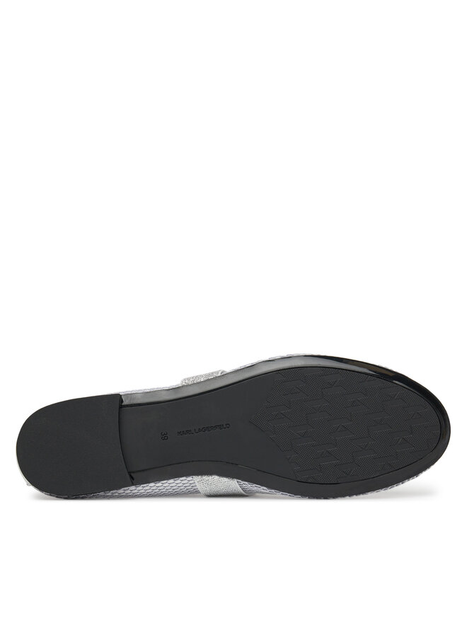 KARL LAGERFELD Balerinke KARL LAGERFELD KL40125 Srebrna