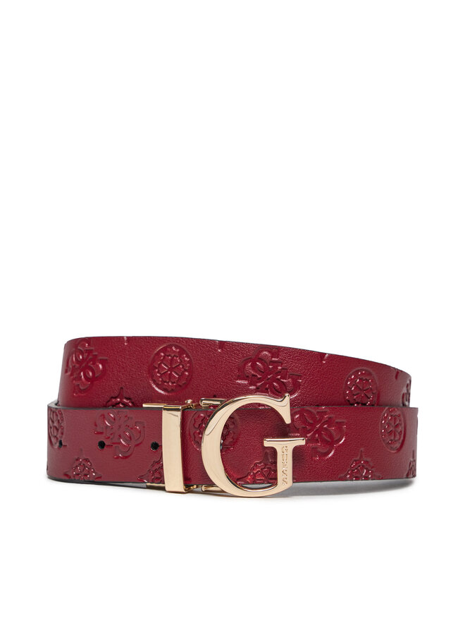 Guess Cinturón para mujer Guess BW7861 P3430 Guinda/burdeos