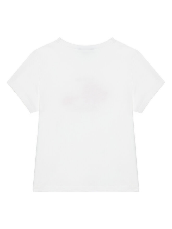United Colors Of Benetton United Colors Of Benetton Majica 3I1XG10JJ Bela Regular Fit