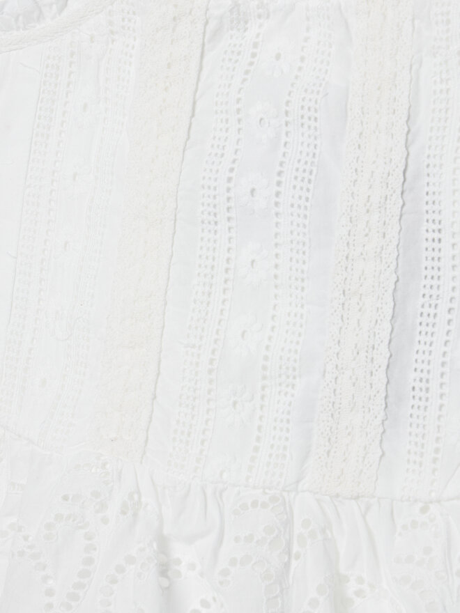 Guess Guess Top J5GH14 WBHO0 Blanco Regular Fit