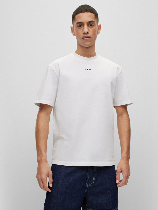 HUGO HUGO Camiseta Dapolino 50488330 Blanco Relaxed Fit