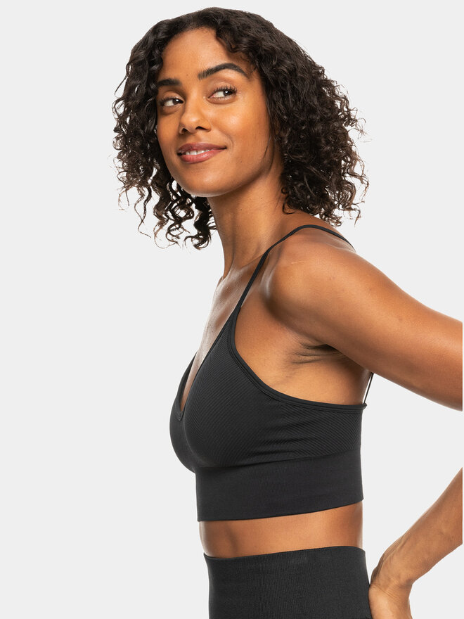 Roxy Roxy Špotni nedrček Seamless Bra Tops ERJKT04020 Siva