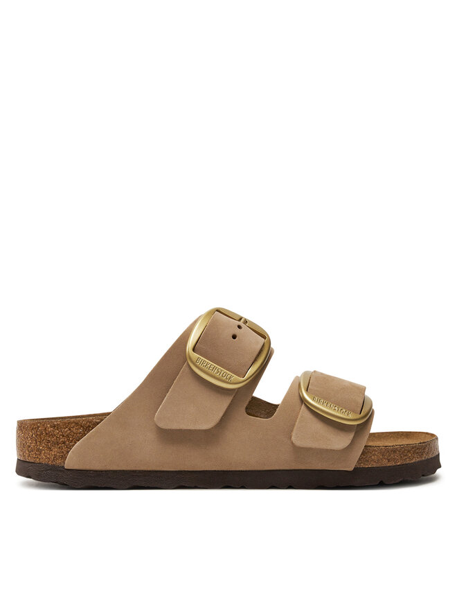 Klapki Birkenstock Arizona Big Buckle 1024064 Beżowy | eobuwie.com.pl