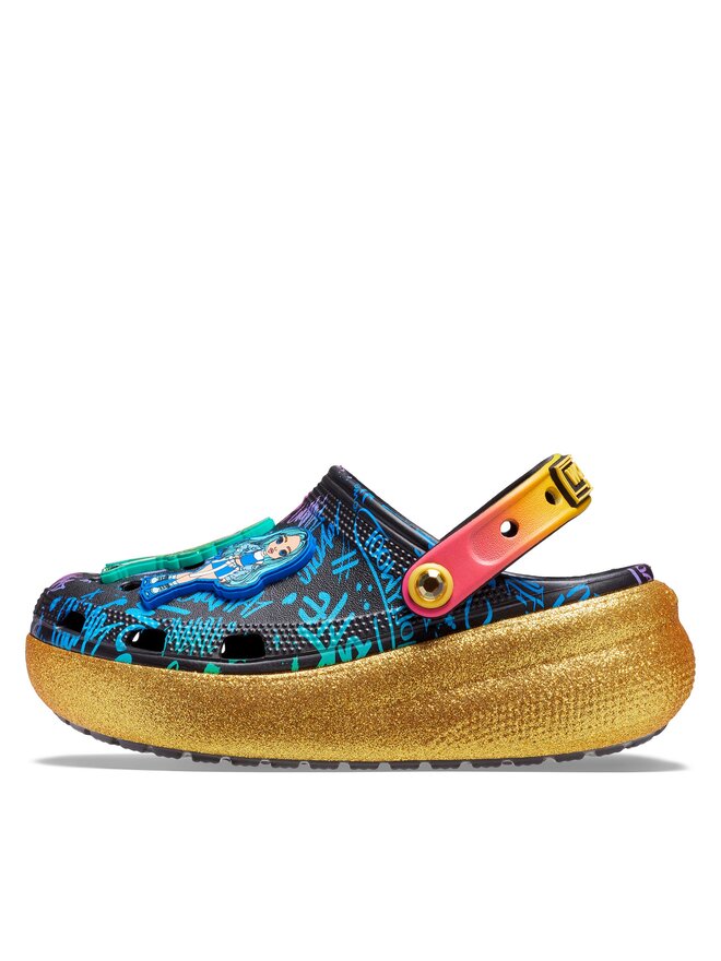 Crocs Pantoletten Crocs Classic Rainbow High Cutie Clog Kids 208116 Bunt
