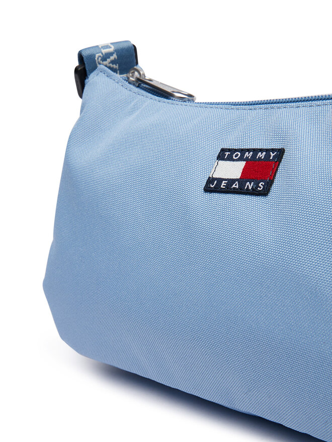 Tommy Jeans Handtasche Tommy Jeans Tjw Ess Daily Shoulder Bag AW0AW18768 Hellblau