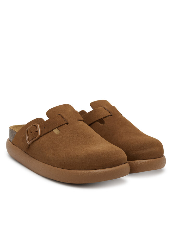 Scholl Natikači Scholl Fea Chunky F32257 Rjava
