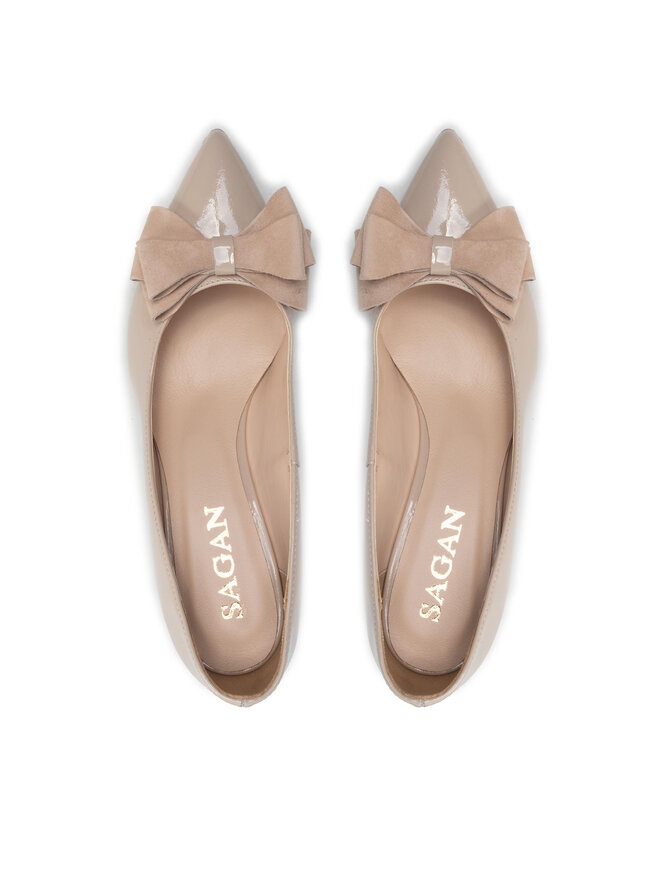 Sagan Halbschuhe Sagan 4731 Beige