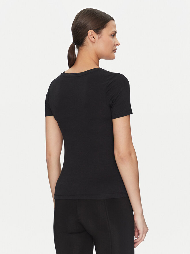 Guess Guess Póló O5GI00 KBBU1 Fekete Boxy Fit