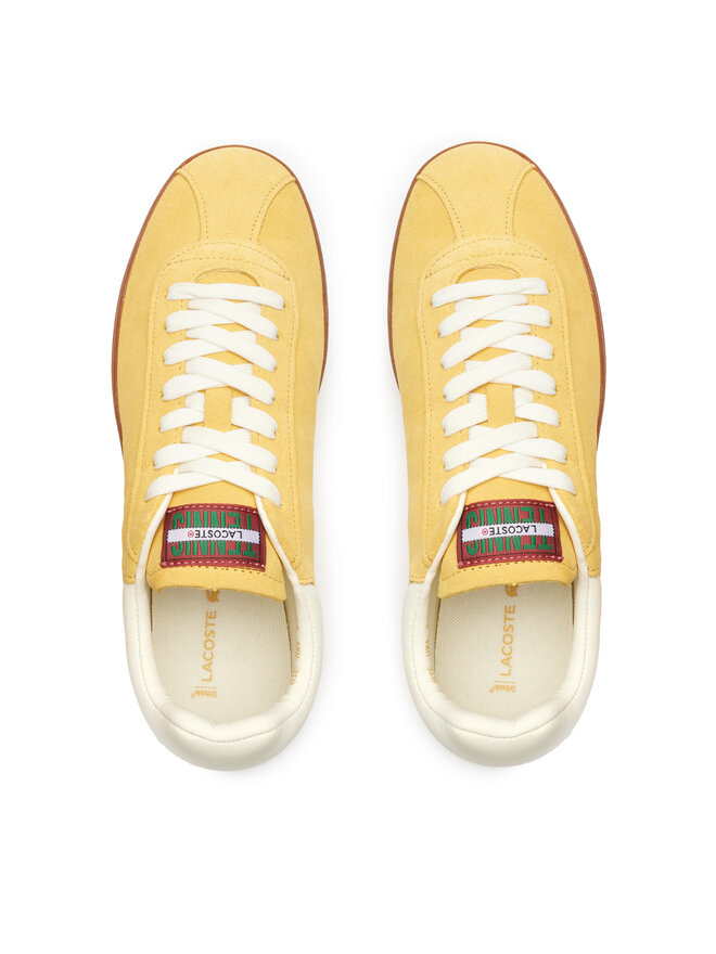 Lacoste Tenisice Lacoste Basehot Leather 747SMA0041 Žuta