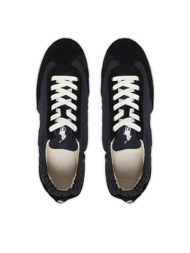 Polo Ralph Lauren Снікерcи Polo Ralph Lauren Pony Ballerina 804907202014 Чорний