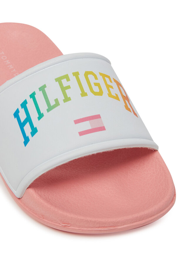 Tommy Hilfiger Pantoletten Tommy Hilfiger T3A0-33813-1172A Weiß