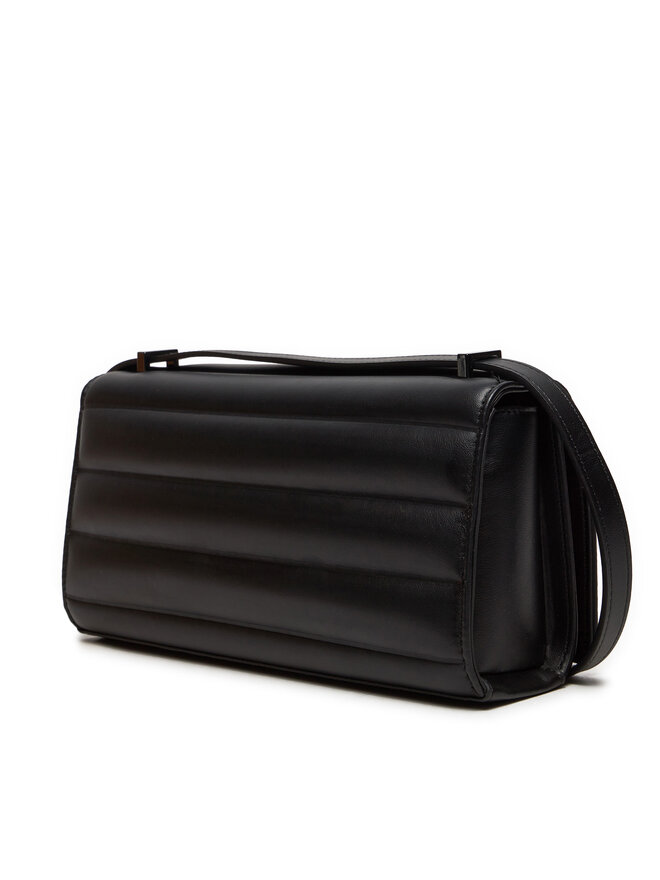 Calvin Klein Handtasche Calvin Klein Line Quilt Sm Conv Shoulder Bag K60K612639 Schwarz